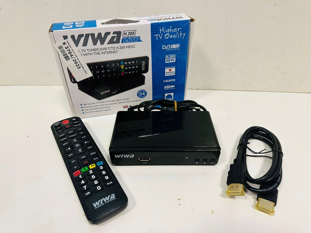 Dekoder DVB-T2 Wiwa H.265 Lite (3704/23)