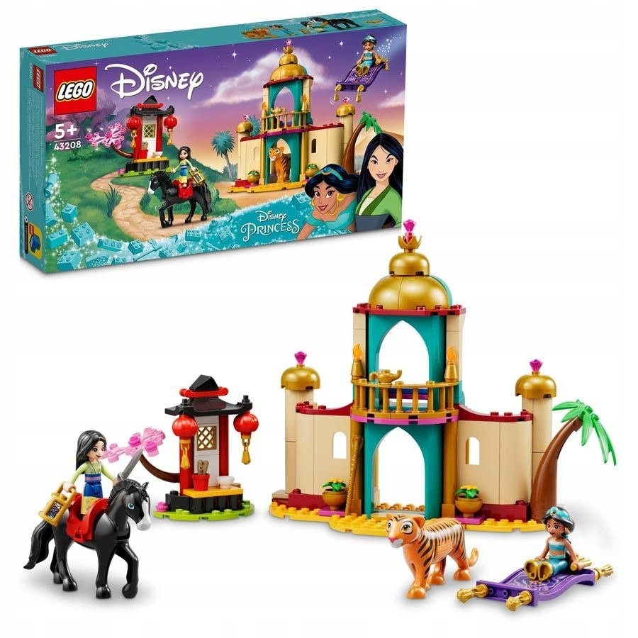 LEGO Disney Przygoda Dżasminy i Mulan 43208