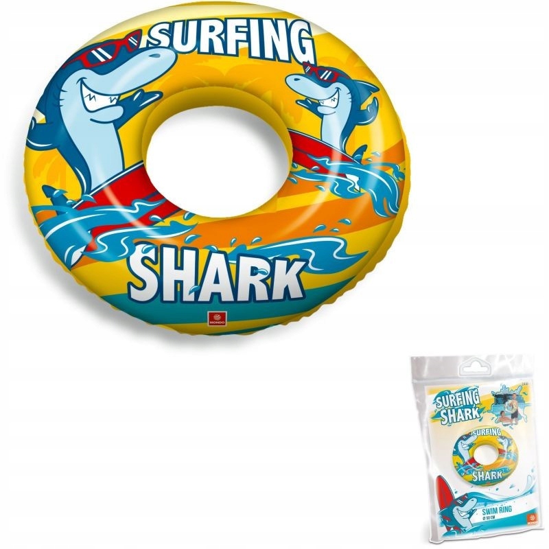 Koło do pływania - Surfing Shark PREZENT N PREZENT NA ŚWIĘTA