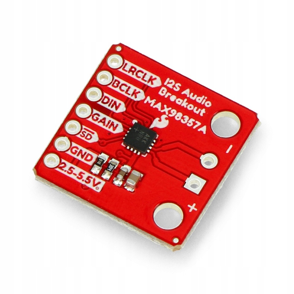 SparkFun - MAX98357A - dekoder stereo DAC I2S