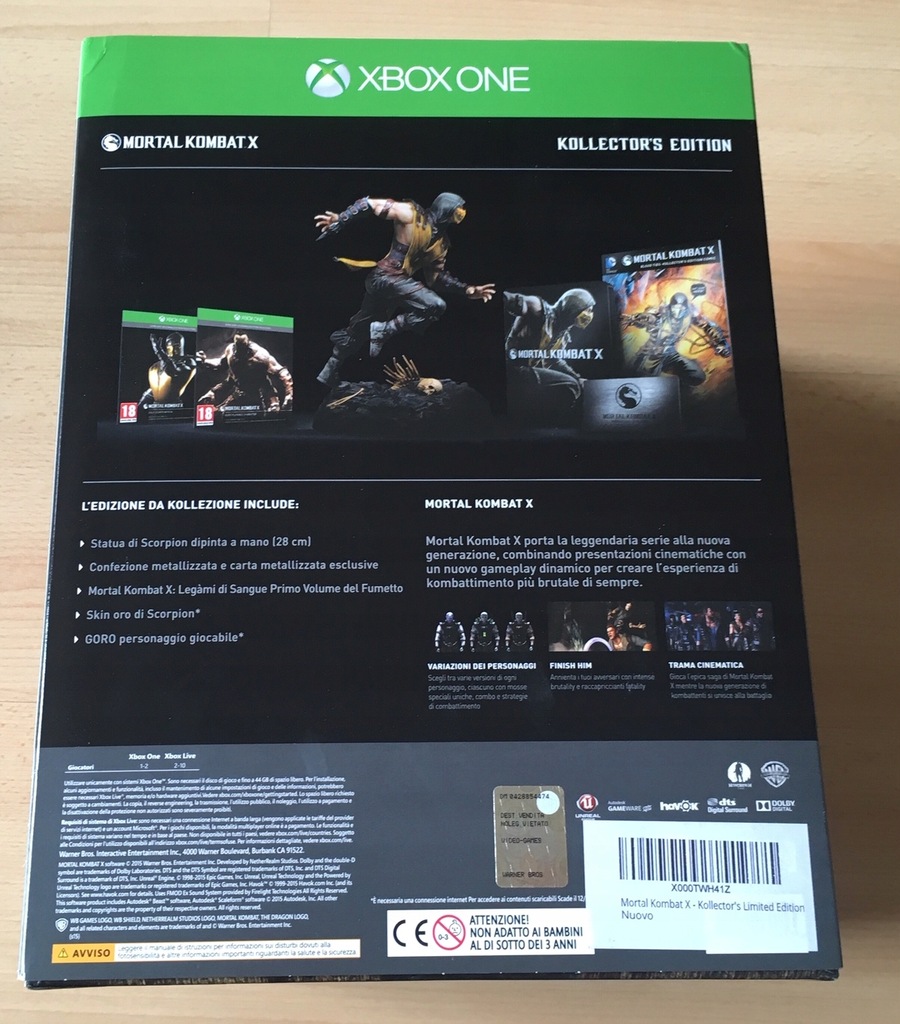 Купить Коллекционное издание Mortal Kombat X XBOX ONE: отзывы, фото и ...