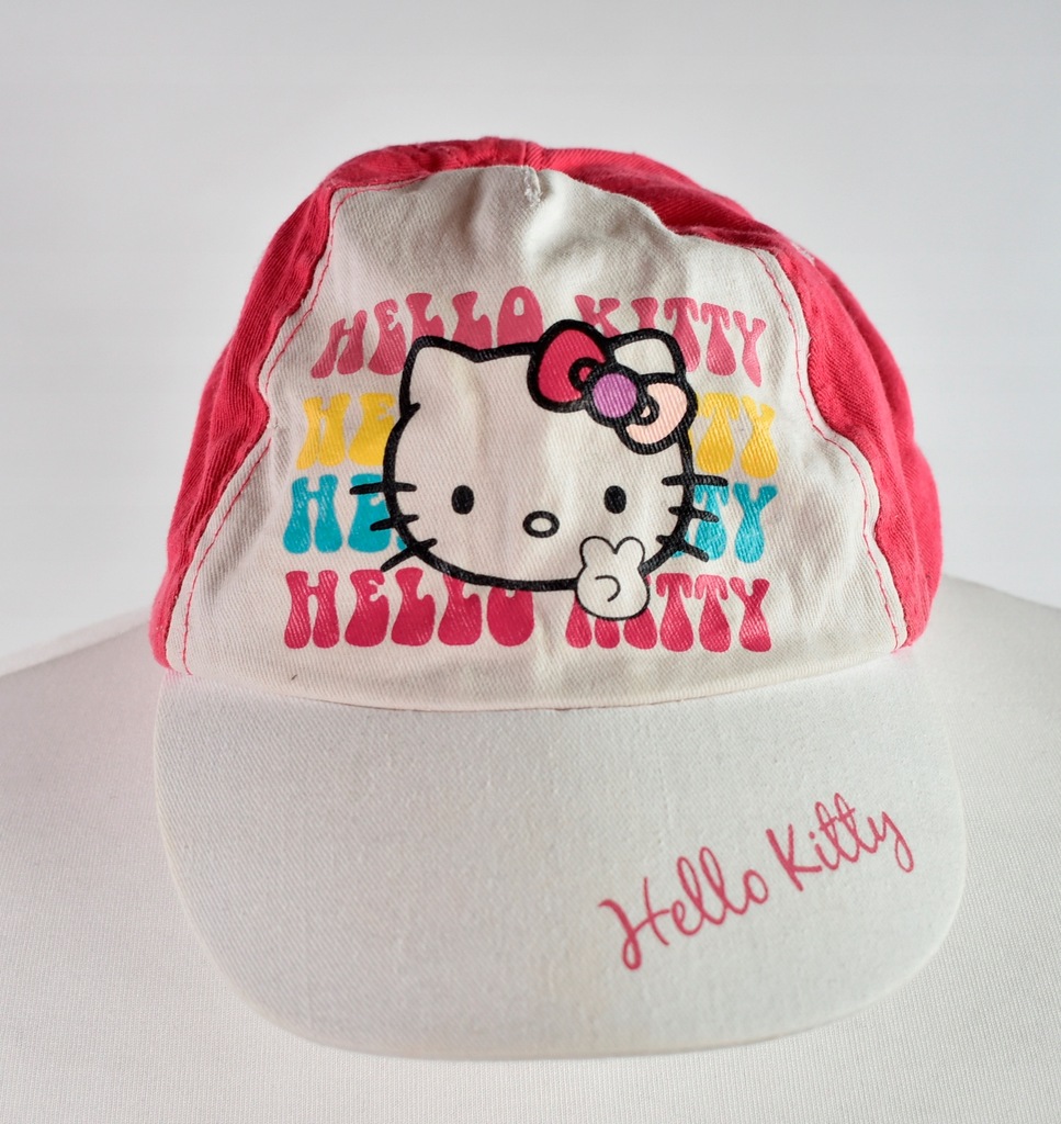 Hello Kitty czapka z daszkiem r.52cm