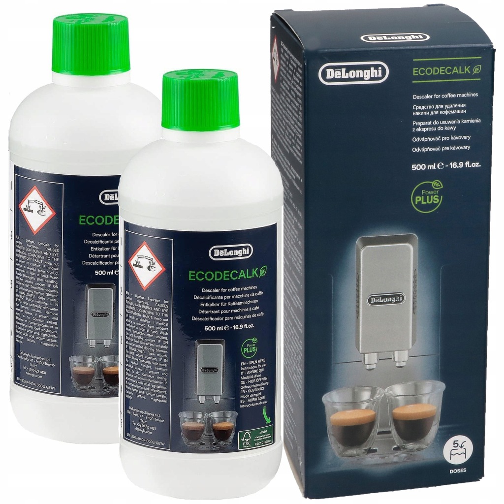 Odkamieniacz do ekspresu DeLonghi DINAMICA ELETTA ECAM MAGNIFICA PRIMADONNA