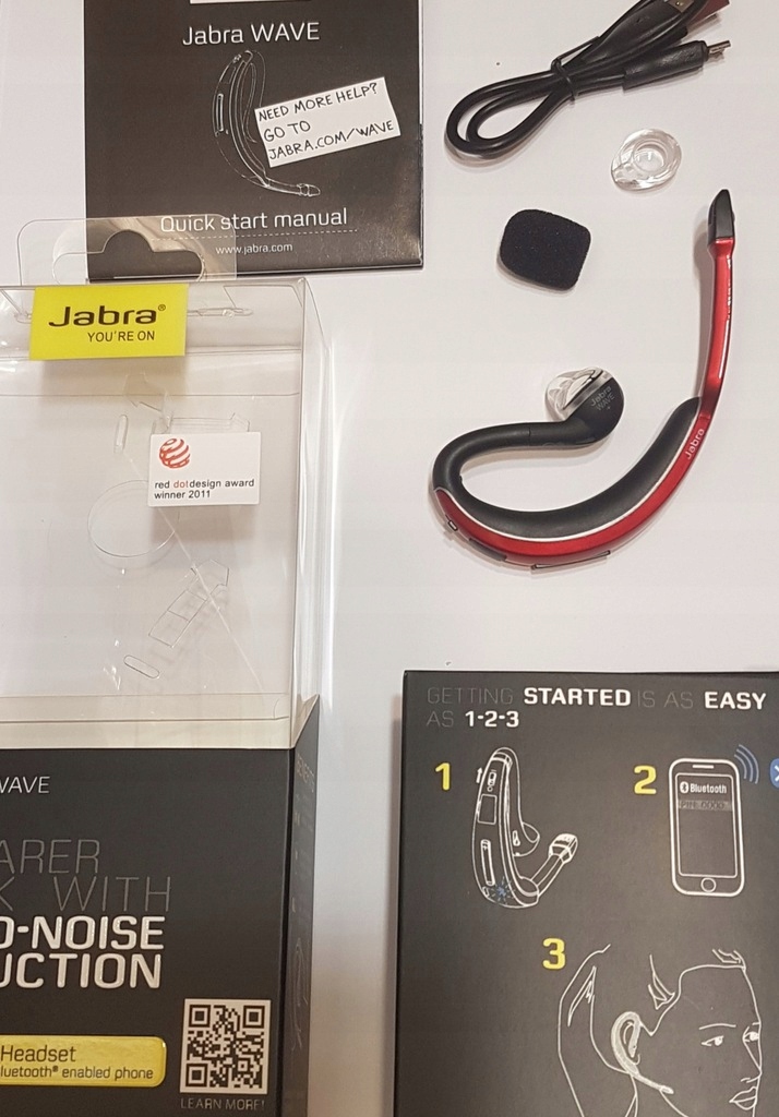 Купить Bluetooth-гарнитура JABRA WAVE HD, два телефона: отзывы, фото, характеристики в интерне-магазине Aredi.ru
