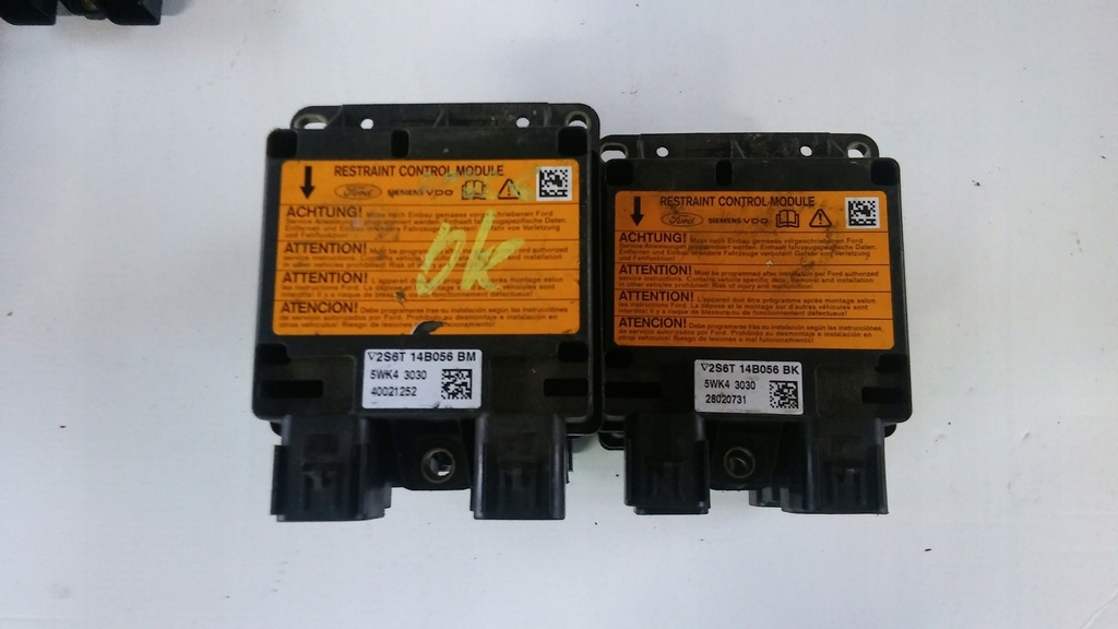 FORD FUSION SENSOR PODUSZKI AIRBAG 2S6T14B056BM 6839644061