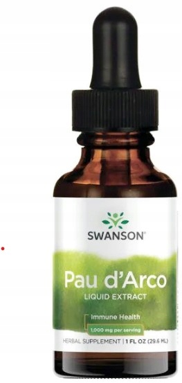 Swanson Pau d'Arco liquid ekstrakt w kroplach