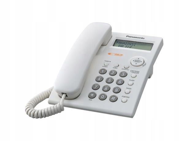 Telefon stacjonarny Panasonic KX-TSC11 (kolor biał
