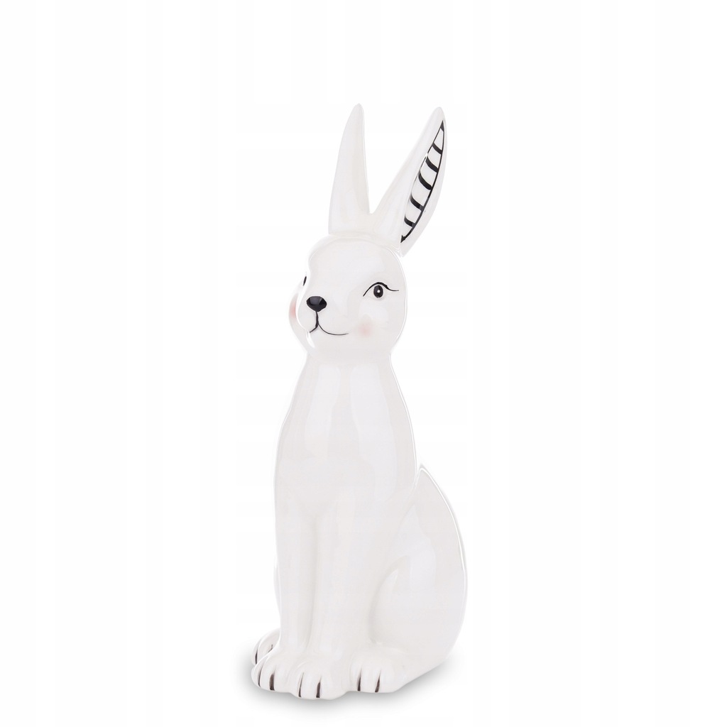 Figurka królik biały 23cm