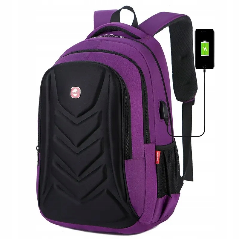 Men's Oxford Waterproof Rucksack rechargeable USB business computer bag