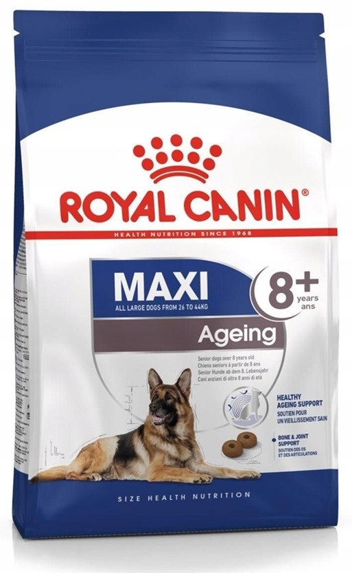 ROYAL CANIN Maxi Ageing 8+ SENIOR 15kg Krótka Data 2024-03-12