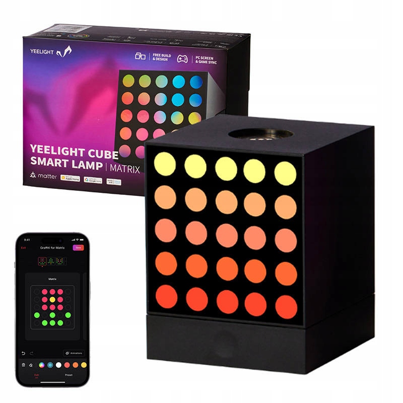 Yeelight Cube Smart Lamp Matrix Starter Kit | Yeelight | Cube Smart Lamp Ma