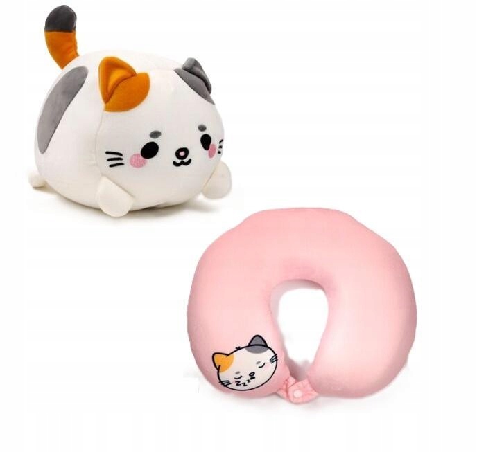 PODUSZKA PODRÓŻNA I PLUSZOWA ZABAWKA SWAPSEAZZZ