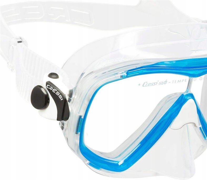 Maska do nurkowania okulary Cressi Estrella odcienie niebieskiego