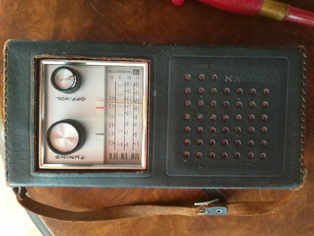 Przenośne radio. Vintage! Crown TRF2300K