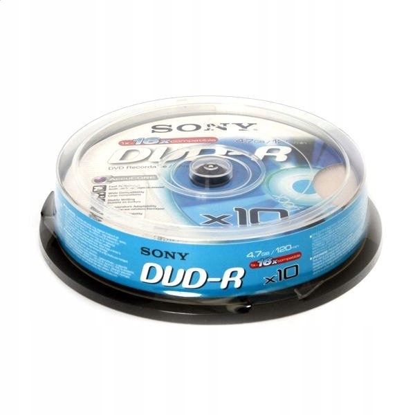 SONY DVD-R 4,7GB 16X CAKE*10