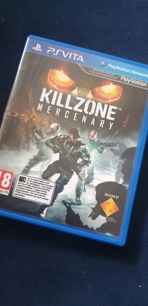 PS Vita KILLZONE Mercenary Najemnik PSV