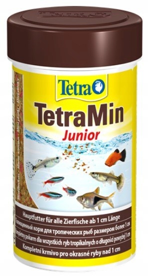 TetraMin Junior 100ml - dla młodych ryb