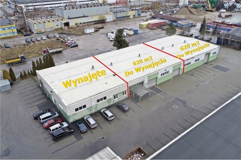 Magazyny i hale, Częstochowa, 732 m²