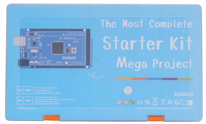 ZESTAW STARTOWY ARDUINO ELEGOO STARTER KIT MEGA PROJECT_