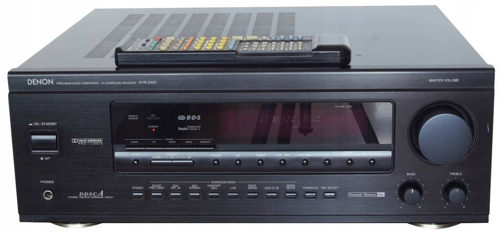 Potężny Amplituner stereo 5.1 Denon AVR-2400 Pilot
