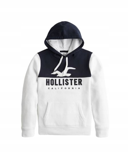 Bluza męska LOGO Hollister Abercrombie XL