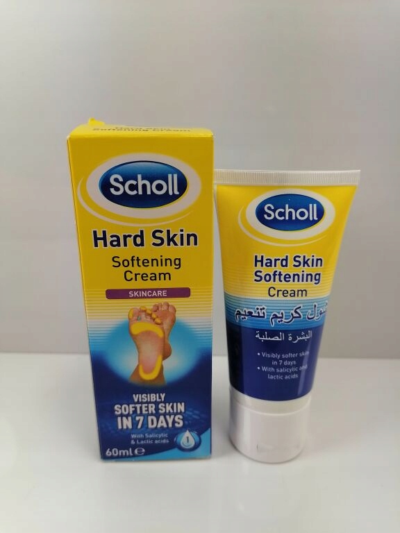 SCHOLL HARD SKIN SOFTENING CREAM SKINCARE 60ML