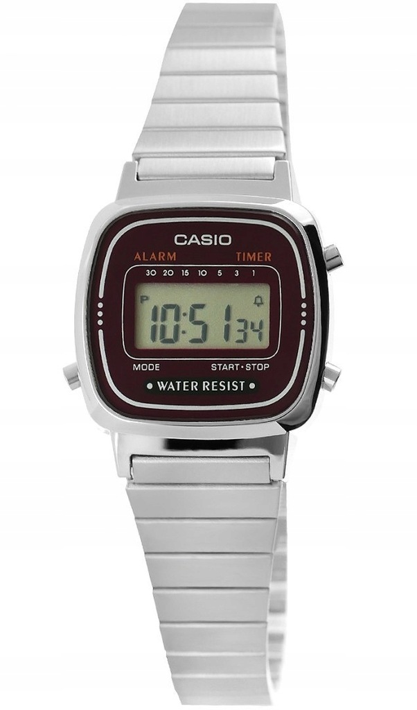 Zegarek Damski CASIO Collection Retro LA670WA-4DF