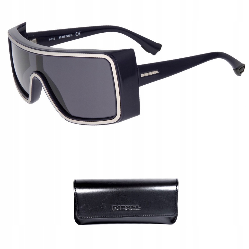 Okulary Diesel DL0056 Blue Granatowy Komplet RIF