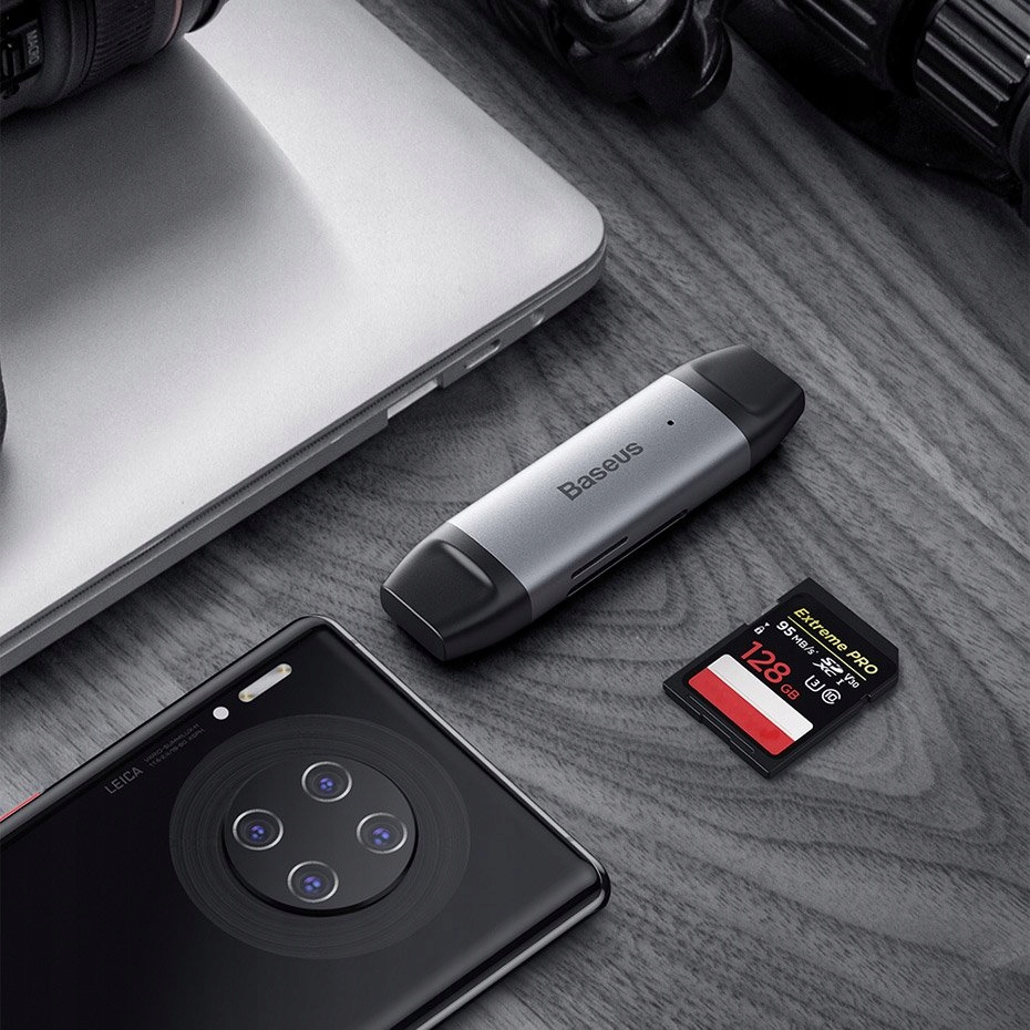 Купить КАРТРИДЕР BASEUS MICRO SD TF OTG USB-C USB 3.2: отзывы, фото, характеристики в интерне-магазине Aredi.ru