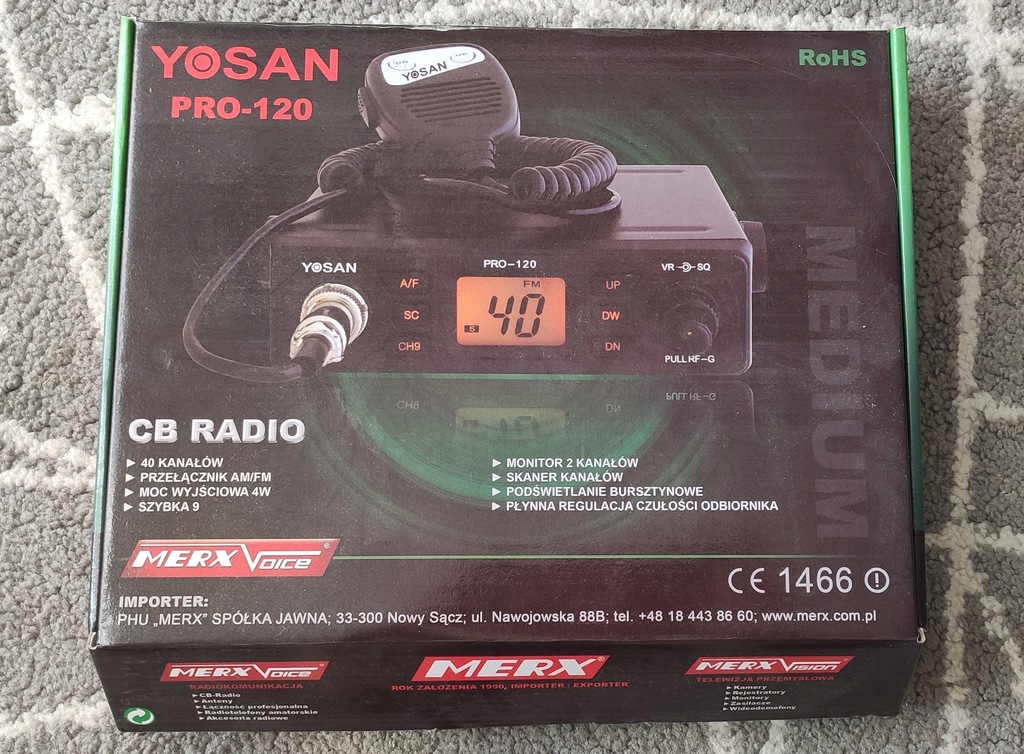 CB Radio YOSAN PRO-120