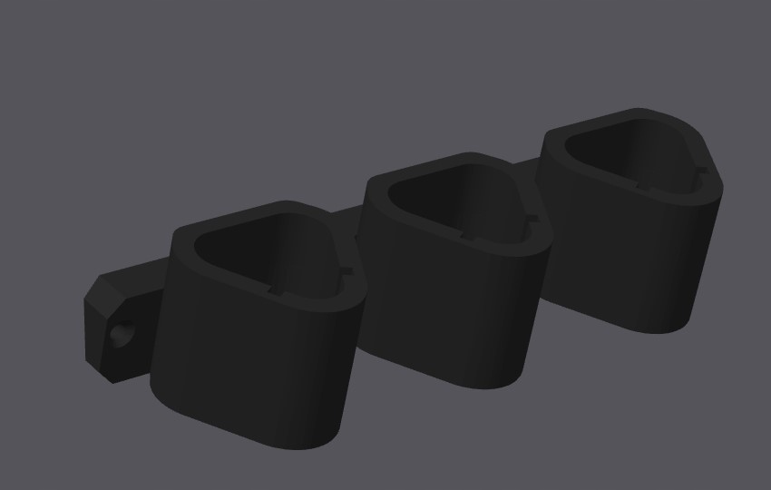 Uchwyt na baterie do MILWAUKEE M12