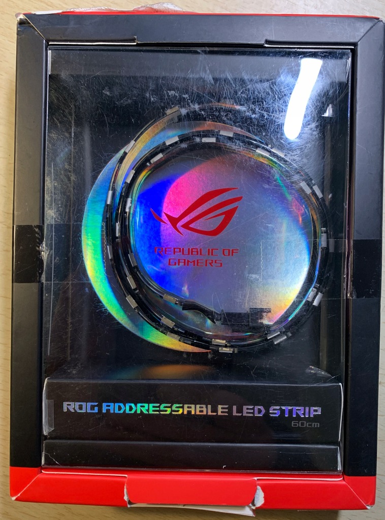 Купить Адресная светодиодная лента RGB Asus ROG Magnetic 60см: отзывы, фото, характеристики в интерне-магазине Aredi.ru