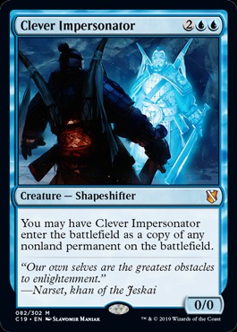 223. MTG. Clever Impersonator (KTK)