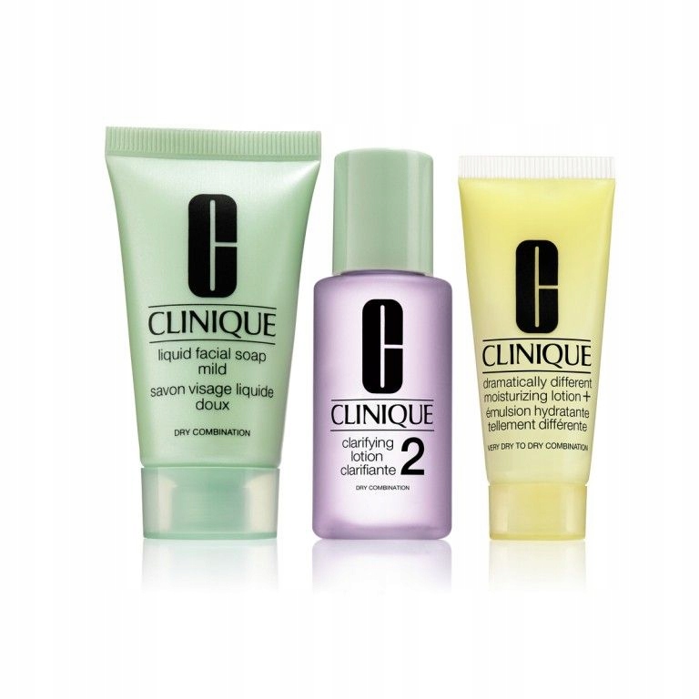 Clinique Great Skin Liquid Type 2 zestaw do pielęg