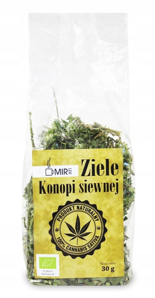 ZIELE KONOPI SIEWNEJ BIO 30 g - MIR-LEK