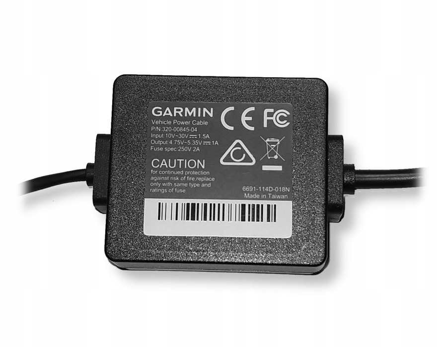 Купить Кабель питания Garmin Dash Cam 45/55/65 Вт: отзывы, фото, характеристики в интерне-магазине Aredi.ru