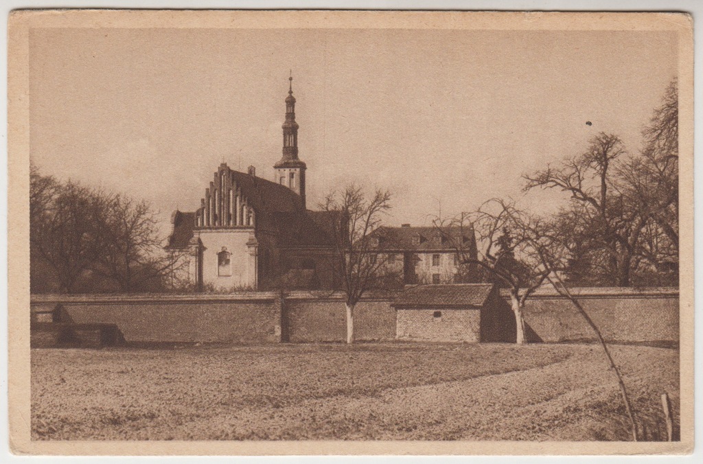 Lubiń - Kościół i Klasztor, ok. 1930