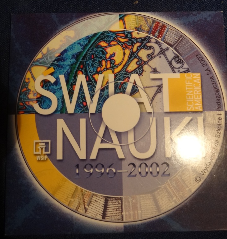 ŚWIAT NAUKI 1996-2002 ARCHIWUM DVD