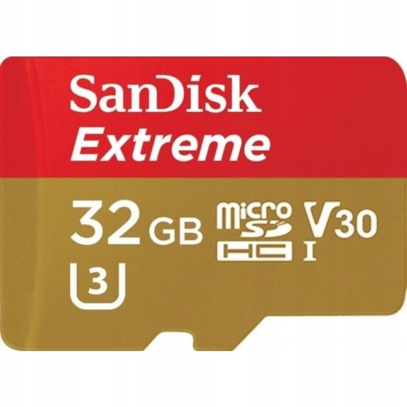 SanDisk Extreme microSDHC - Karta pamięci 32 GB A1