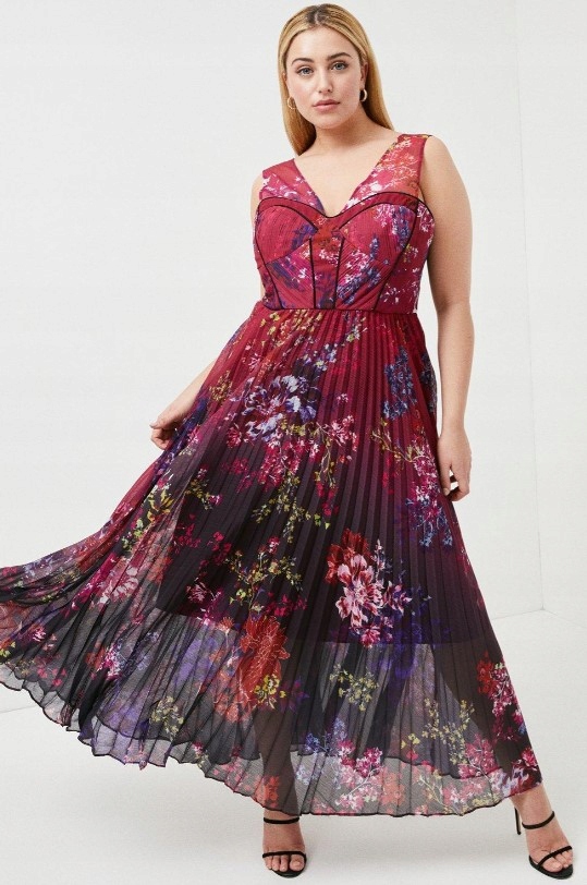 KAREN MILLEN PLUS SIZE SUKIENKA DAMSKA 46 1OFE 12574468551