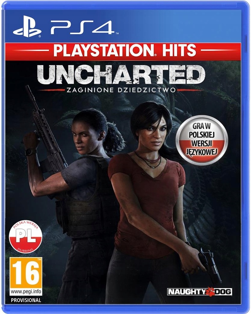 Uncharted Zaginione Dziedzictwo PS4 Używana