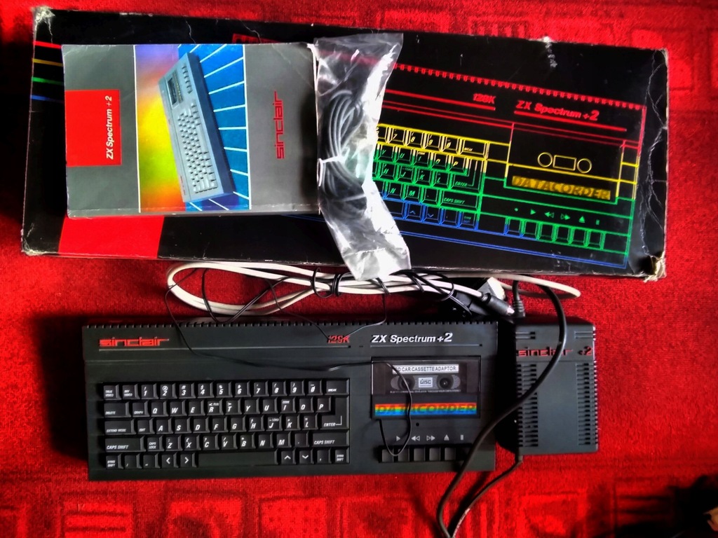 Mikrokomputer ZX Spectrum+2 128K
