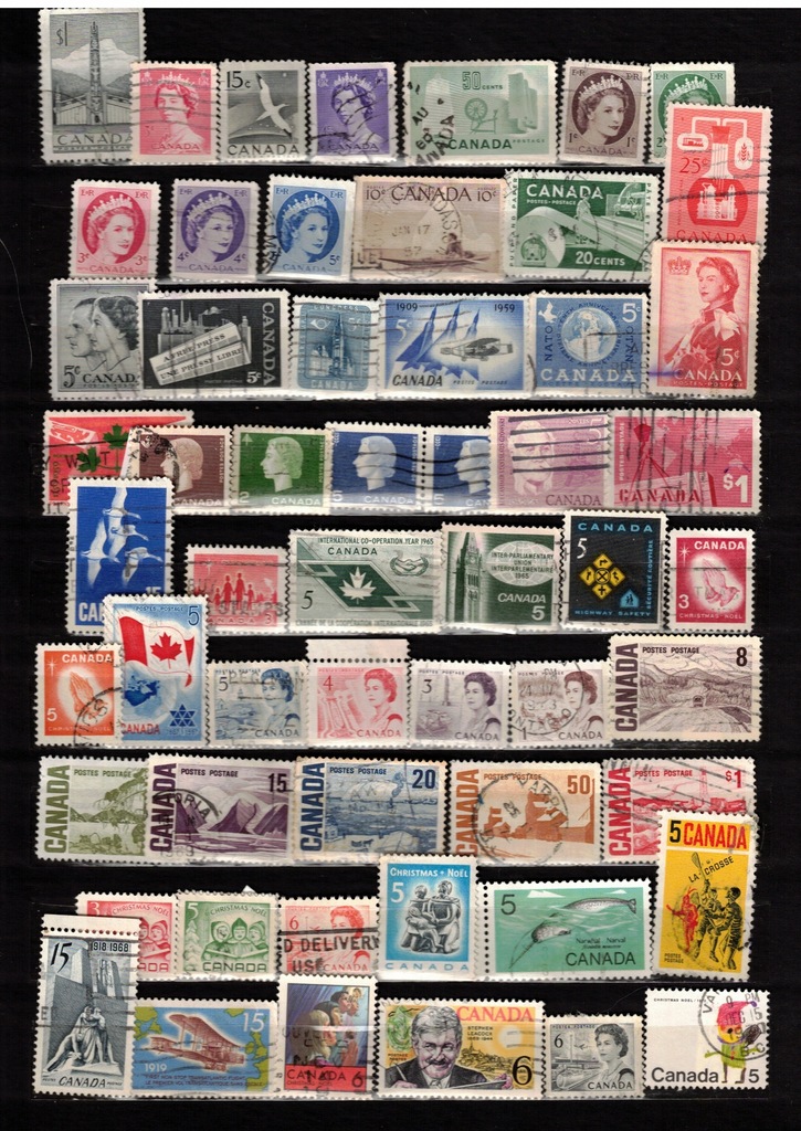 Mi 276-> Kanada od 1952