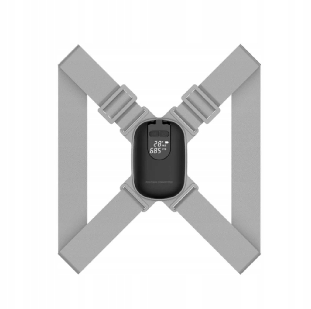 Korektor postawy regulowany kąt wibracje pajączek