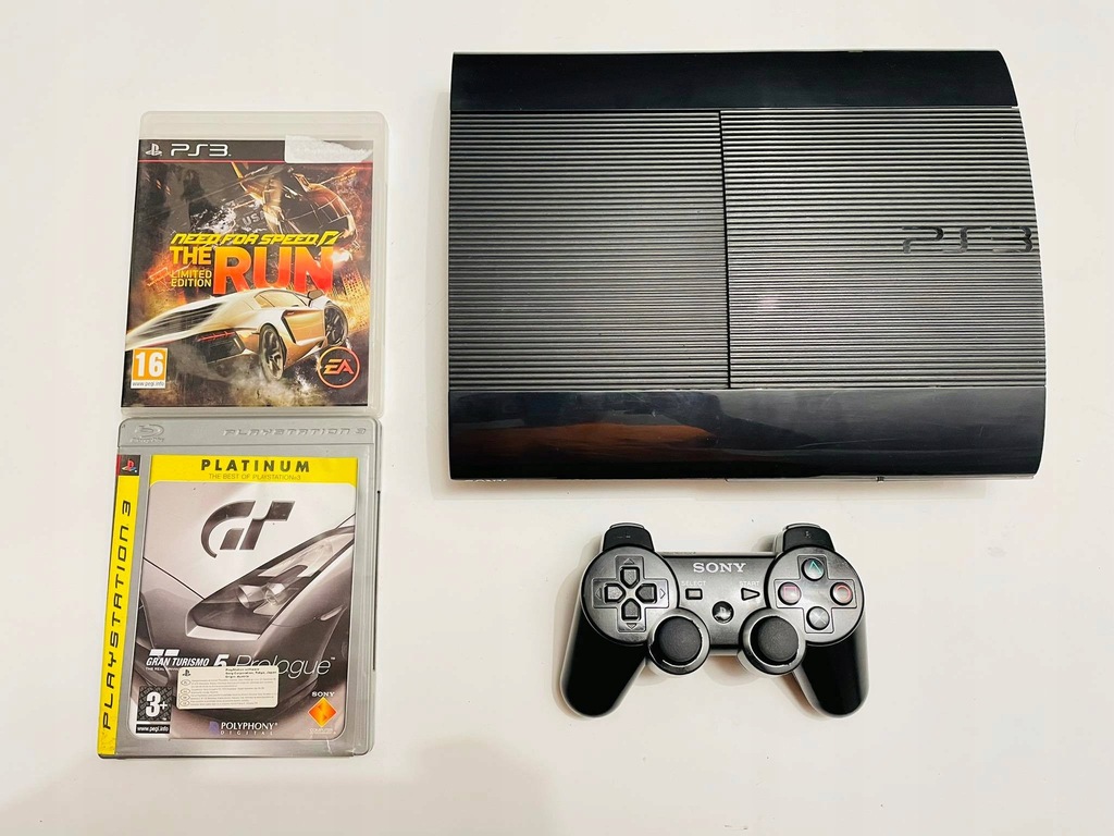 PlayStation3 PS3 Super Slim 500gb + Gry