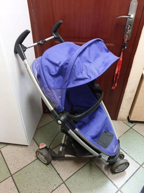 WÓZEK SPACEROWY QUINNY FIOLETOWY 3 KOŁOWY