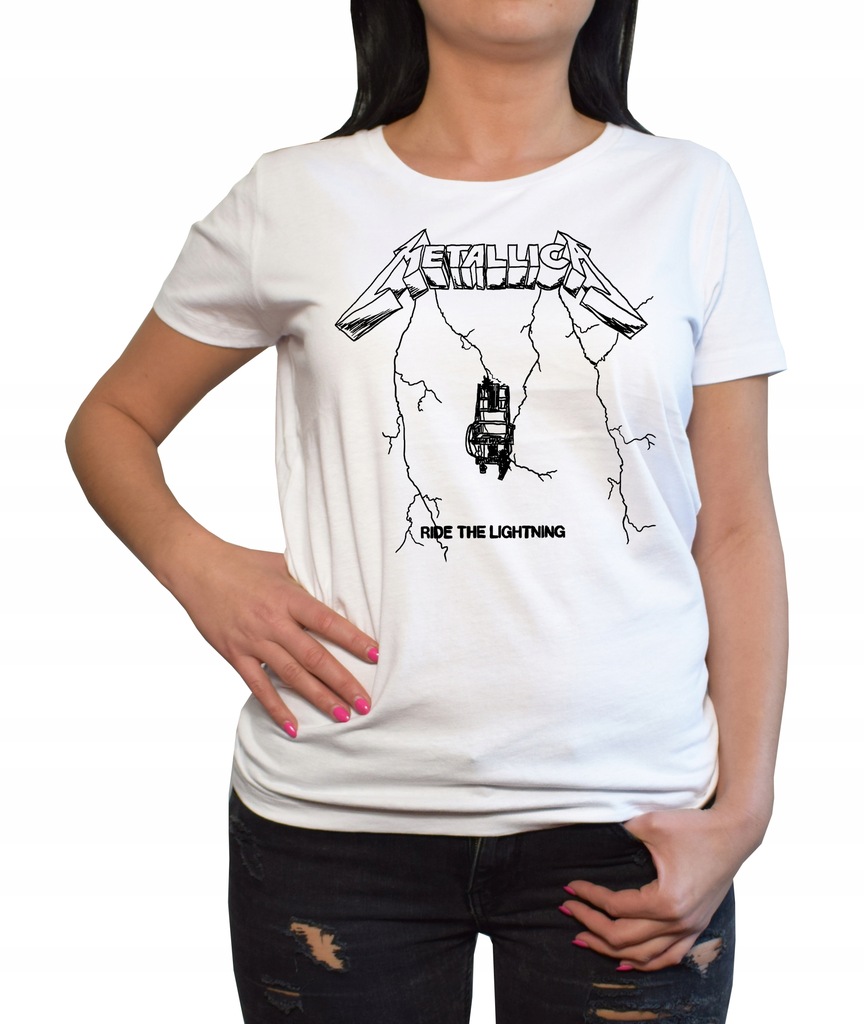 Koszulka T-Shirt Metallica Ride The Lightning 3 - 8254321443 ...