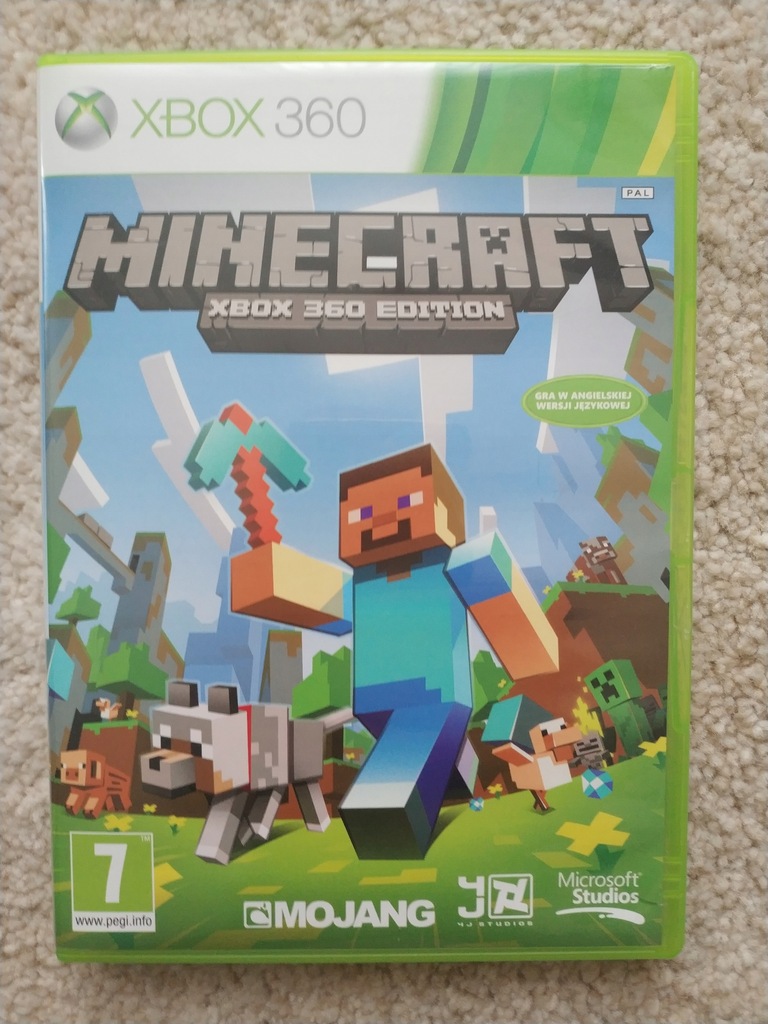 MINECRAFT XBOX 360 EDITION Pudełkowa