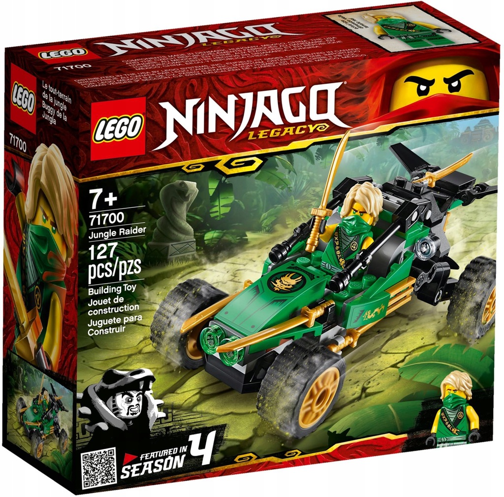 Купить LEGO NINJAGO Охотник за джунглями 71700: отзывы, фото, характеристики в интерне-магазине Aredi.ru