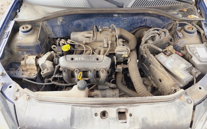 SILNIK RENAULT CLIO II 1.2 D7F746